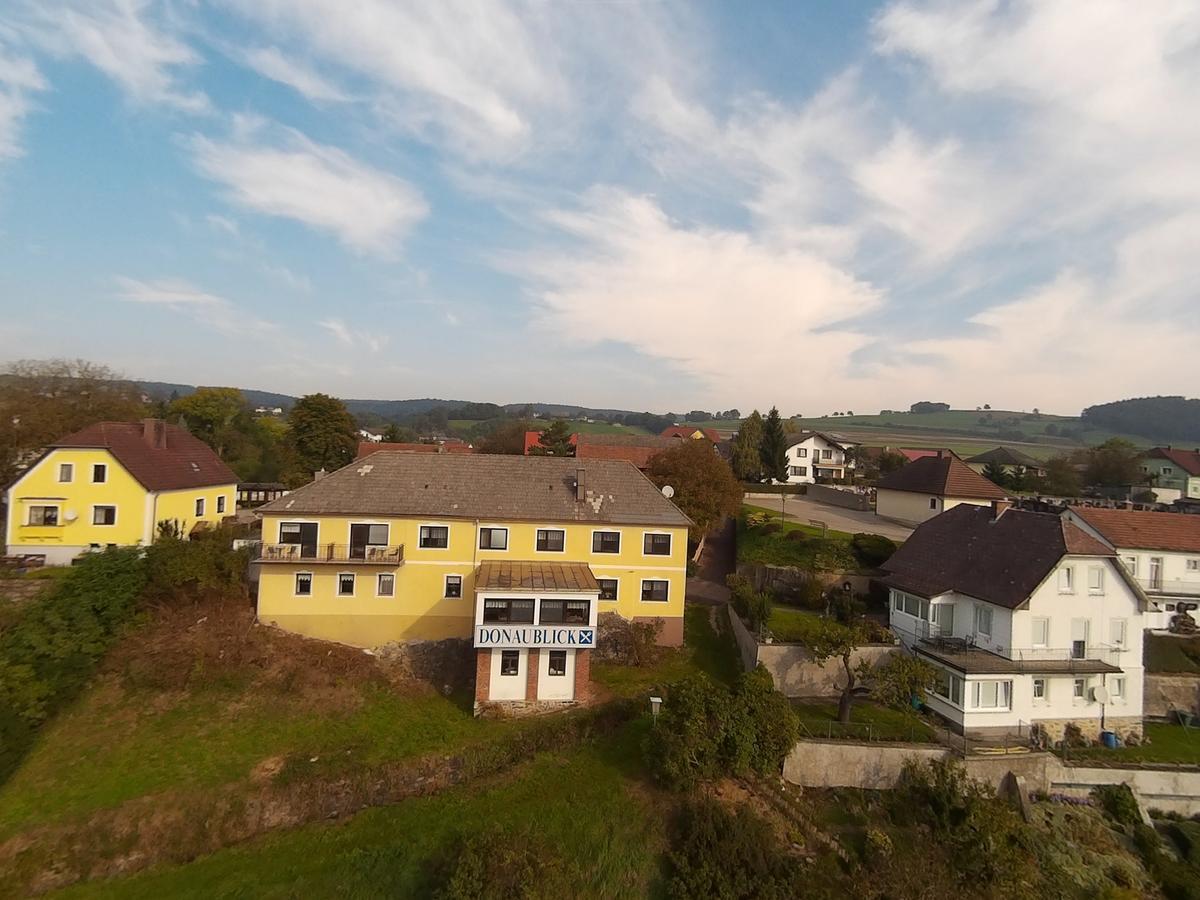Gasthaus Donaublick Leiben Bagian luar foto